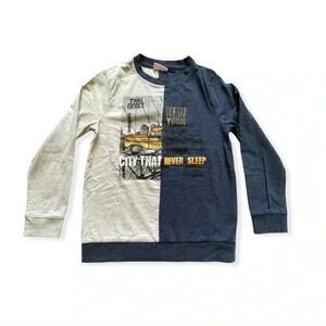 Coccodrillo Long Sleeves Soft Crewneck Boys Tee SZ 9 / M